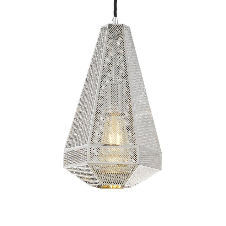 Telbix MAGNUS 35 - 1 Light Perforated Metal Pendant-Telbix-Ozlighting.com.au