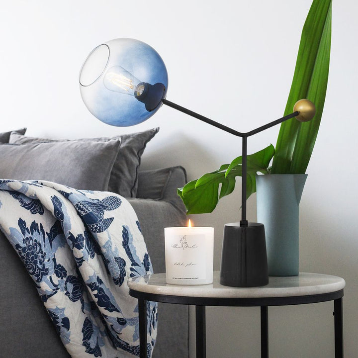 Telbix MATILDA - Abstract Metal And Glass Table Lamp-Telbix-Ozlighting.com.au