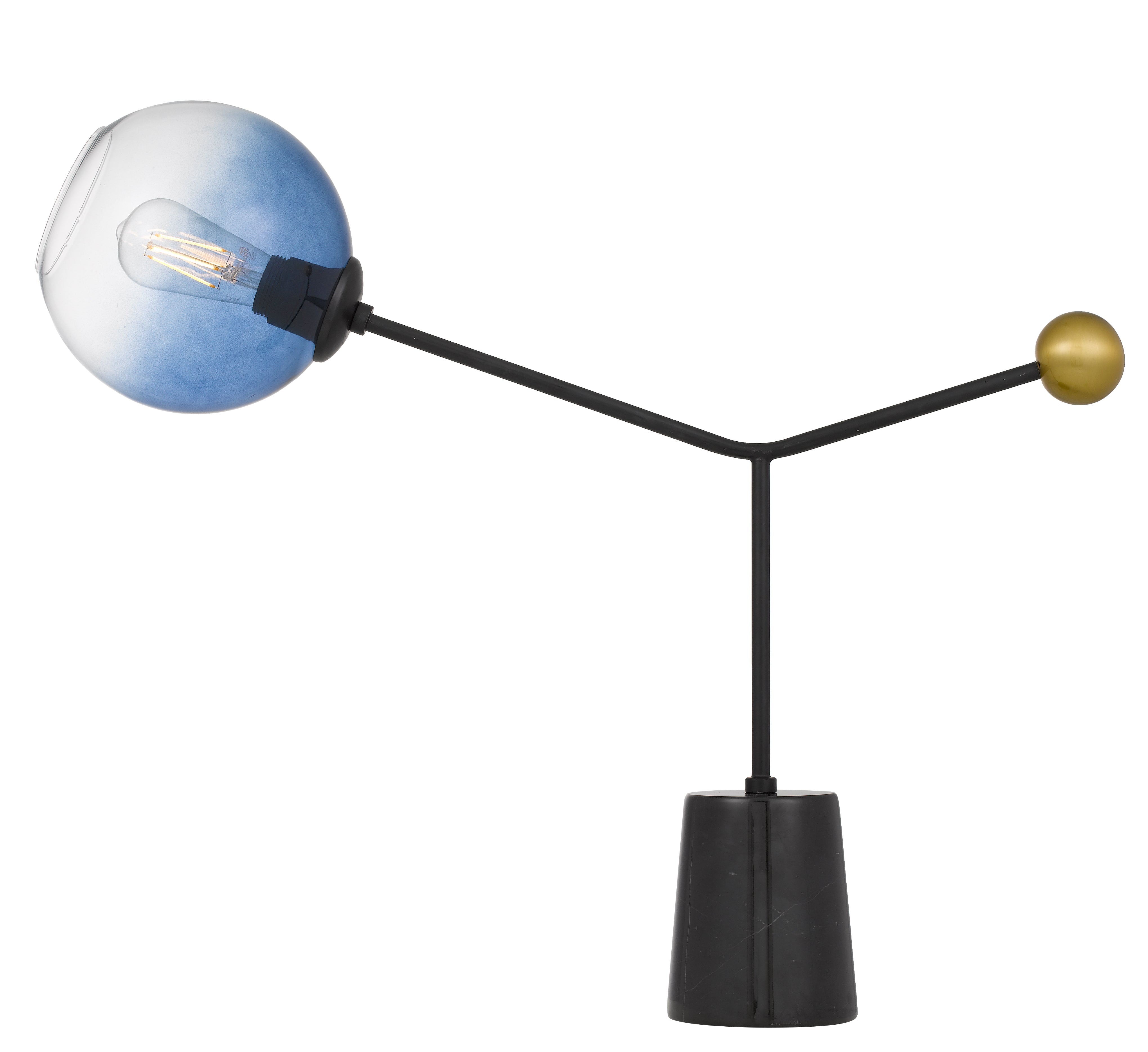 Telbix MATILDA - Abstract Metal And Glass Table Lamp-Telbix-Ozlighting.com.au