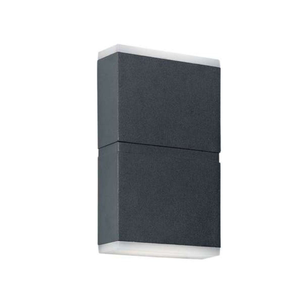 Telbix NARIKO Outdoor LED Wall Light - 12W, Modern Up/Down, IP54, 4000K-Telbix-Ozlighting.com.au
