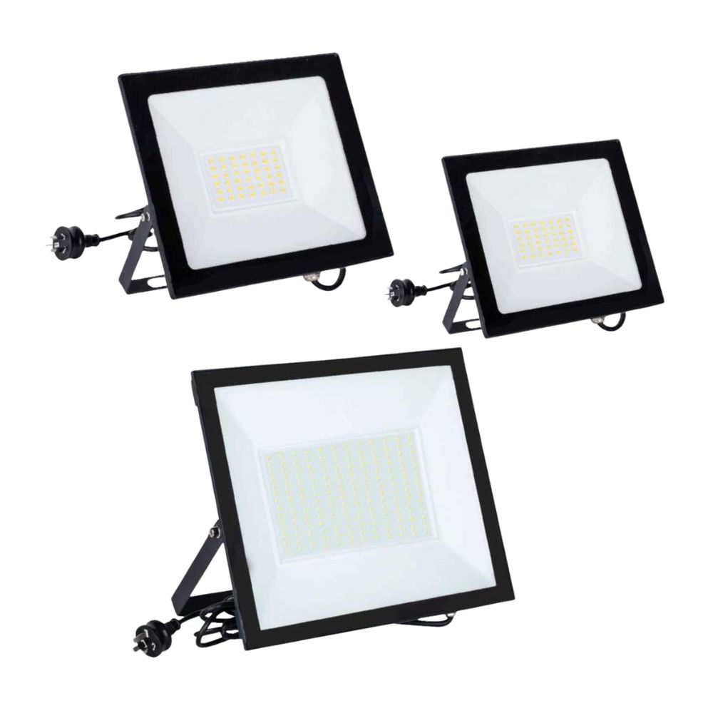 Telbix NEO Outdoor DIY LED Floodlight - 30W/50W/150W, IP65, 4000K-Telbix-Ozlighting.com.au