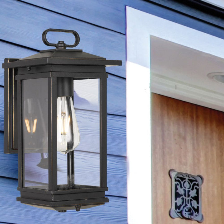 Telbix NEVIN - Modern Exterior Wall Coach Light IP44-Telbix-Ozlighting.com.au