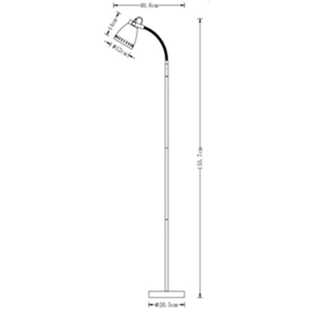 Telbix NOVA Floor Lamp - 25W-Telbix-Ozlighting.com.au