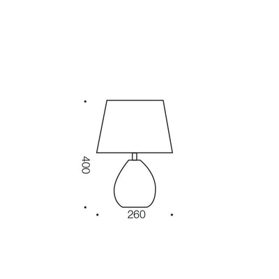 Telbix ORSON - 25W Table Lamp-Telbix-Ozlighting.com.au