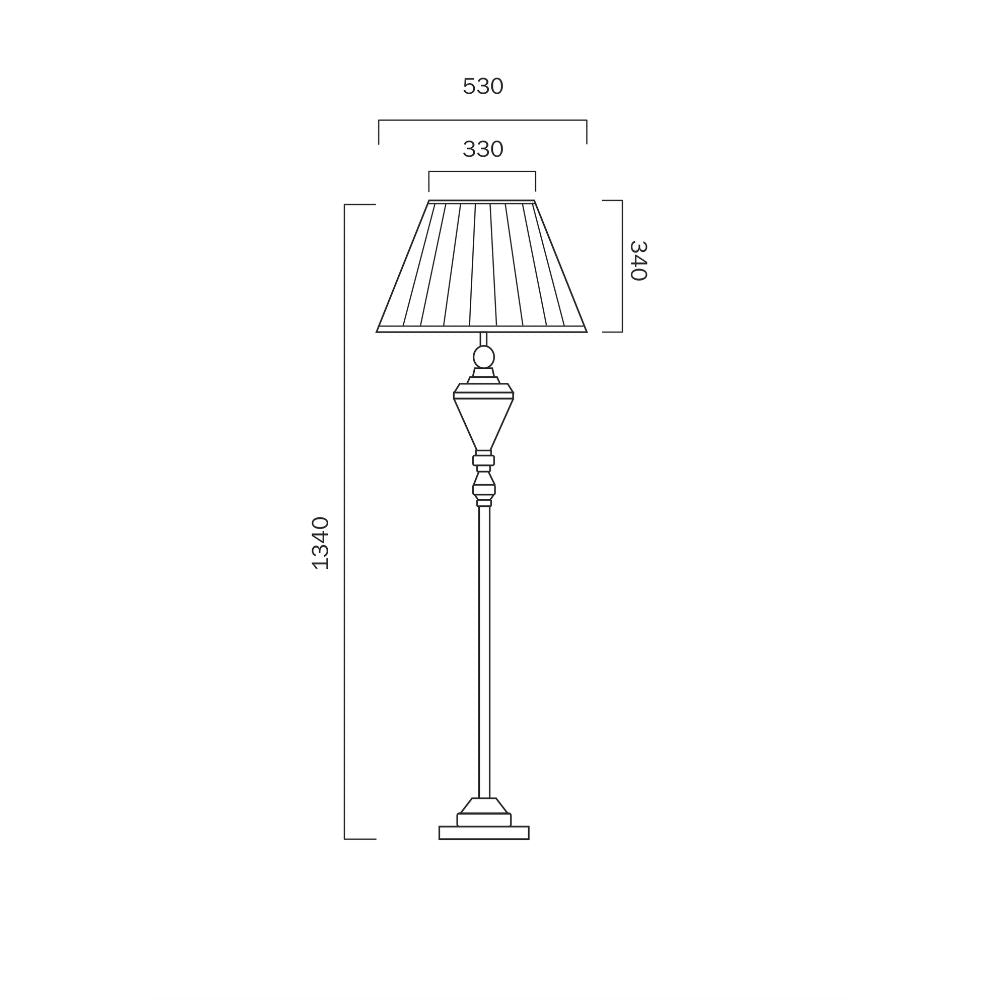 Telbix OXFORD Floor Lamp - 25W, Lamp-Telbix-Ozlighting.com.au