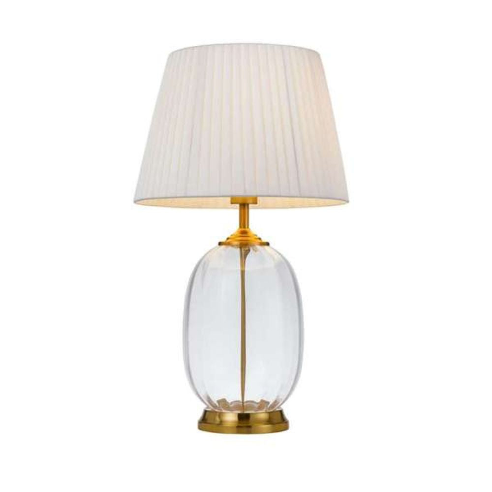 Telbix PERLA Table Lamp - 25W, Clear-Telbix-Ozlighting.com.au
