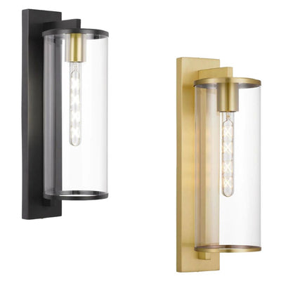 Telbix PEROVA 50 - Modern Exterior Flush Wall Light IP43-Telbix-Ozlighting.com.au