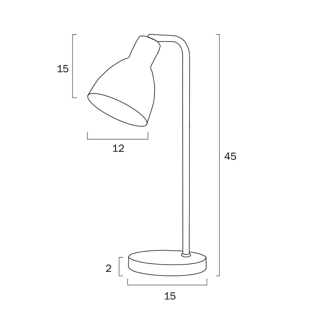 Telbix PIVOT Table Lamp - 25W-Telbix-Ozlighting.com.au