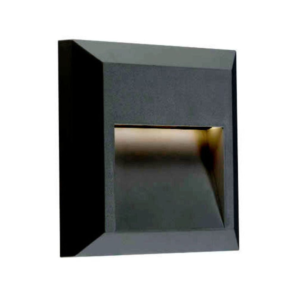 Telbix PRIMA Outdoor Step Light - Square Wall, IP65, 4000K-Telbix-Ozlighting.com.au