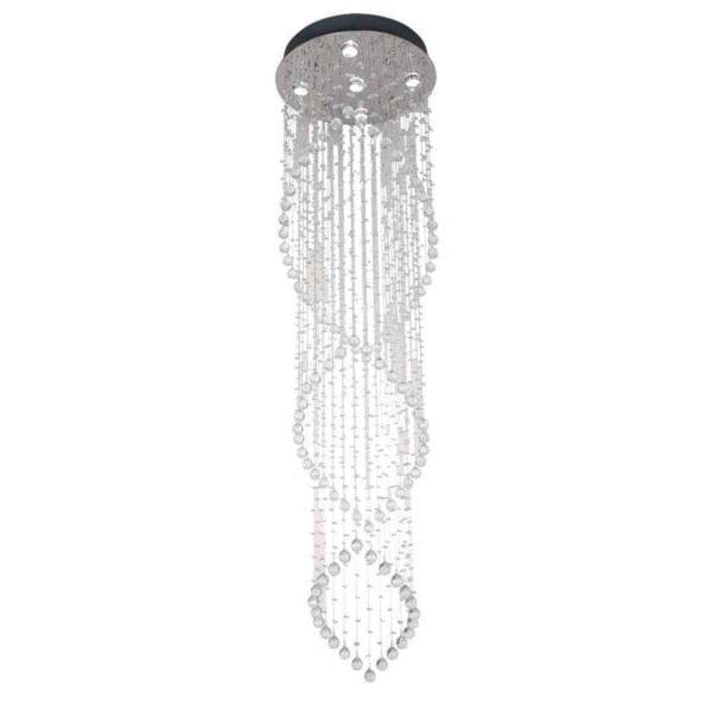 Telbix SAVINA Pendant - 5 Light Crystal-Telbix-Ozlighting.com.au