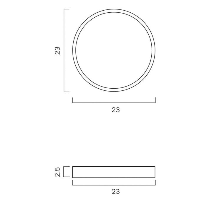 Telbix SKY - Round Oyster-Telbix-Ozlighting.com.au