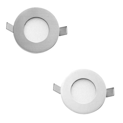 Telbix STOW - 3W LED Round Flat Face Cabinet Downlight-Telbix-Ozlighting.com.au