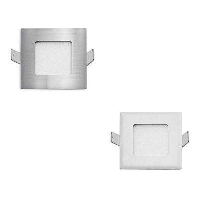 Telbix STOW - 3W LED Square Flat Face Cabinet Downlight-Telbix-Ozlighting.com.au