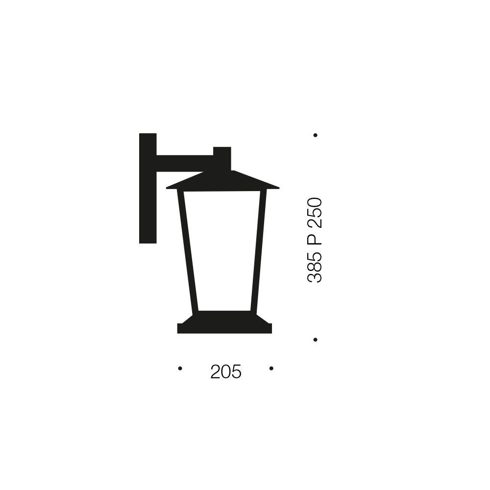 Telbix WALTON Outdoor Wall Light - 25W-Telbix-Ozlighting.com.au