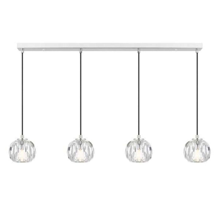 Telbix ZAHA - 12W Replaceable G9 LED 4 Light Bar Pendant - 3000K-Telbix-Ozlighting.com.au