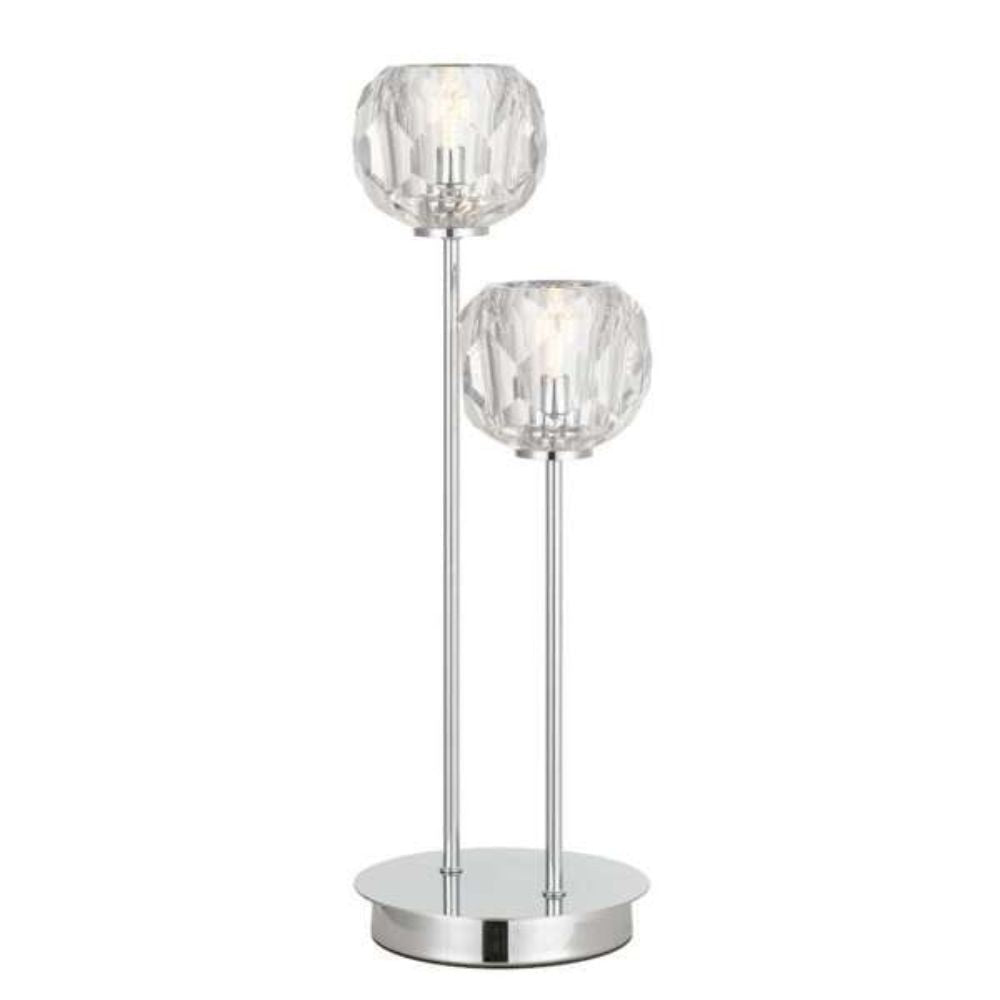 Telbix ZAHA 2 - 6W Replaceable G9 LED 2 Light Table Lamp - 3000K-Telbix-Ozlighting.com.au