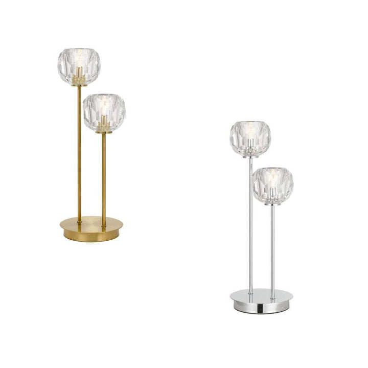 Telbix ZAHA 2 - 6W Replaceable G9 LED 2 Light Table Lamp - 3000K-Telbix-Ozlighting.com.au