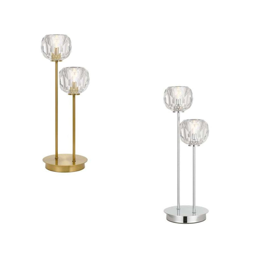 Telbix ZAHA 2 - 6W Replaceable G9 LED 2 Light Table Lamp - 3000K-Telbix-Ozlighting.com.au