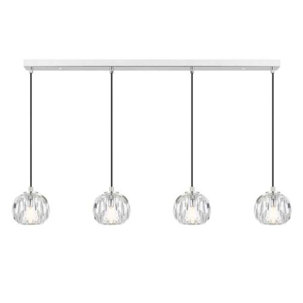Telbix ZAHA LED Pendant - 12W, Replaceable G9 4 Light Bar, 3000K-Telbix-Ozlighting.com.au