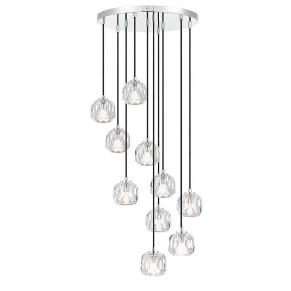 Telbix ZAHA LED Pendant - 30W, Replaceable G9 10 Light, 3000K-Telbix-Ozlighting.com.au