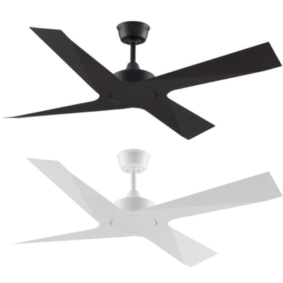 ThreeSixty Fans MODN-4 - 4 Blade 1320mm 52" AC Ceiling Fan & Wall Control-ThreeSixty Fans-Ozlighting.com.au