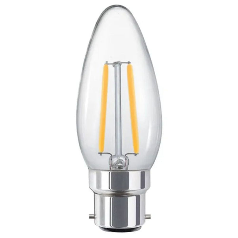 Vencha GLOBE-CANDLE - 4W LED Candle C35 Shape Filament Clear Globe-Vencha-Ozlighting.com.au