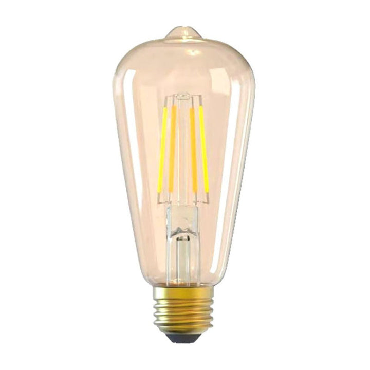 Vencha GLOBE-PEAR - 9W LED Smart Pear ST64 Shape Vintage Filament Amber Globe-Vencha-Ozlighting.com.au