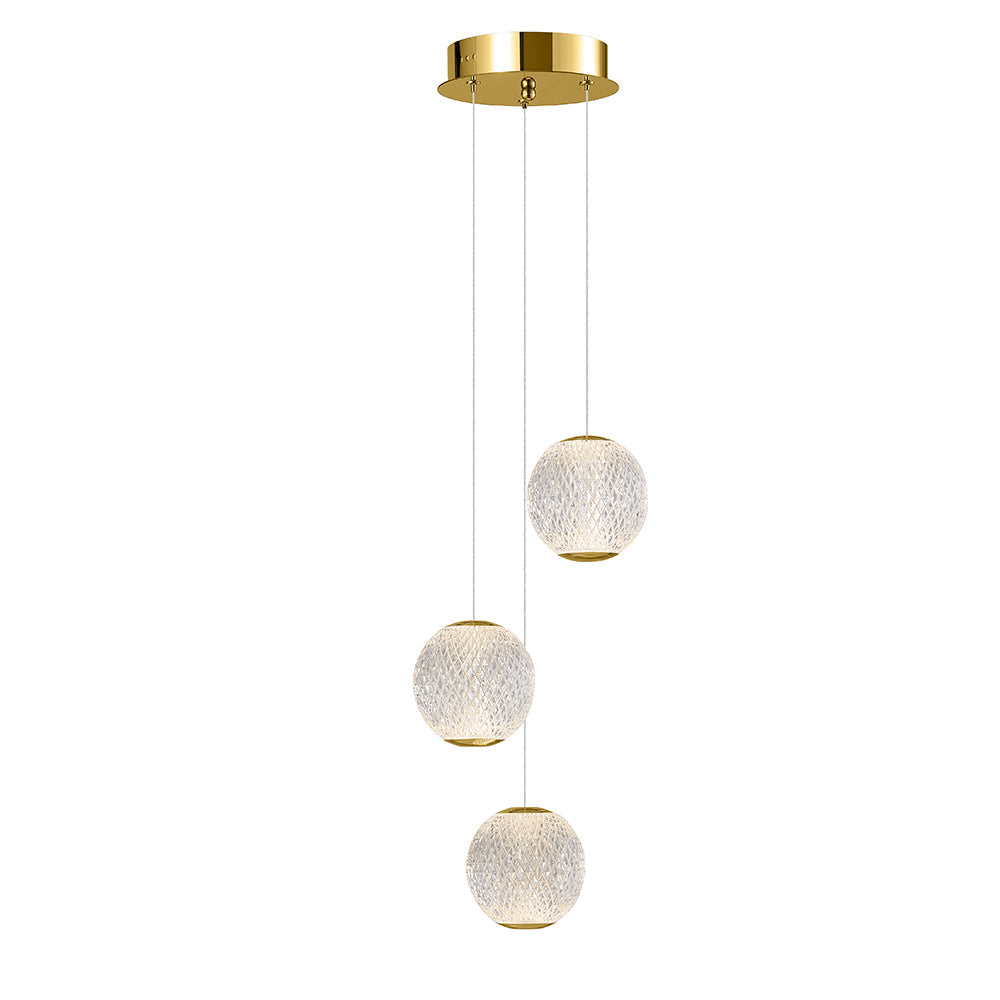 Vencha LANGDON LED Pendant Light - 1/3/4/8/15, Range IP20-Vencha-Ozlighting.com.au
