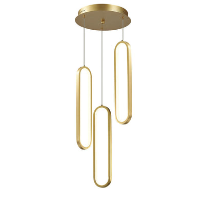 Vencha OVAL - 1/3 Light Pendant IP20 -Vencha-Ozlighting.com.au