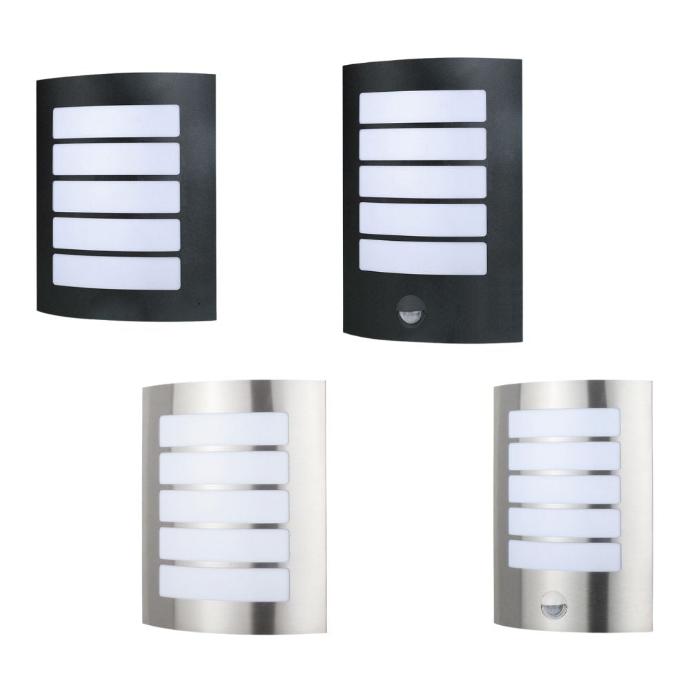 Vencha STARK LED Outdoor Wall Light - 14W Flush, with/Without Sensor IP44, 6000K-Vencha-Ozlighting.com.au