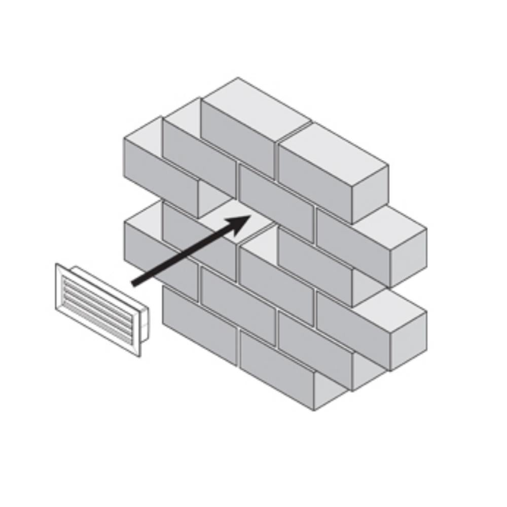 Ventair AIR-VENT-EXTERIOR Outdoor Vent - Premium Aluminium-Ventair-Ozlighting.com.au