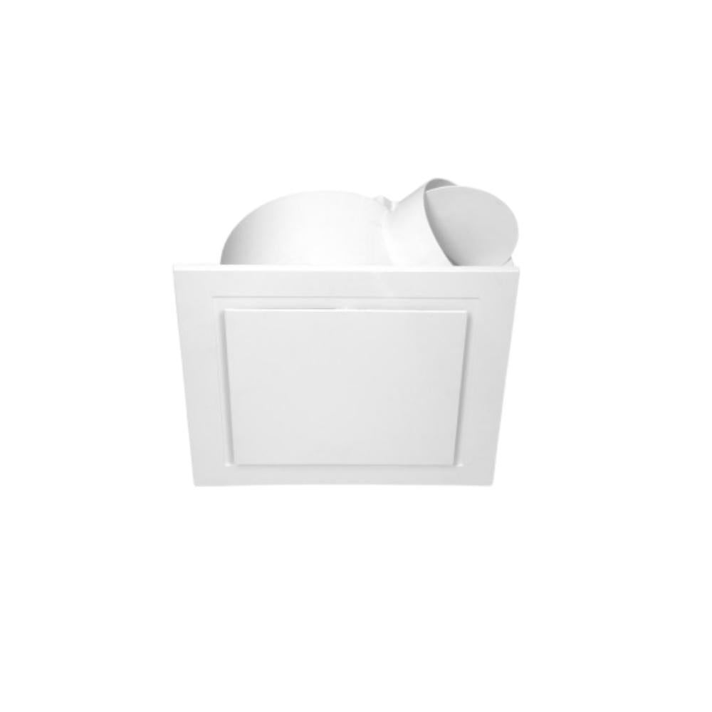 Ventair AIRBUS-200/250-HF Exhaust Fan - Round/Square High Flow Low Profile, Round / 200mm-Ventair-Ozlighting.com.au
