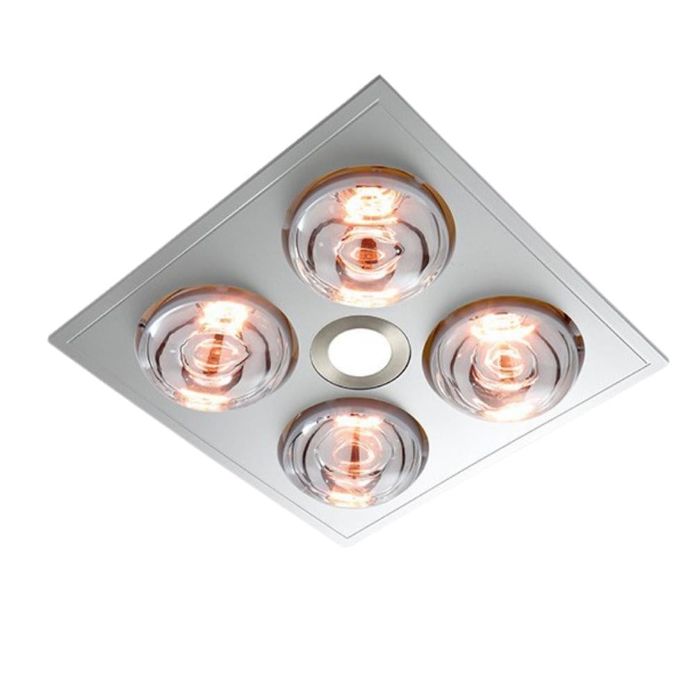 Ventair MYKA-4 - 3-in-1 Slimline Bathroom Heater Light & Exhaust Unit-Ventair-Ozlighting.com.au