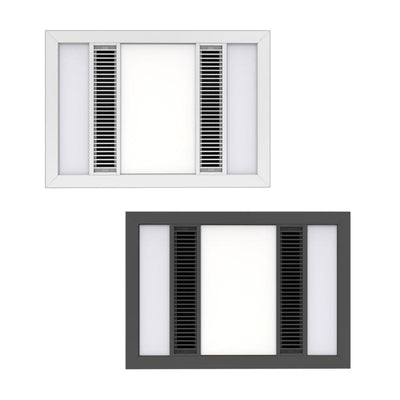 Ventair RIO - 3-in-1 Bathroom Heater LED Light and Exhaust Fan Unit-Ventair-Ozlighting.com.au