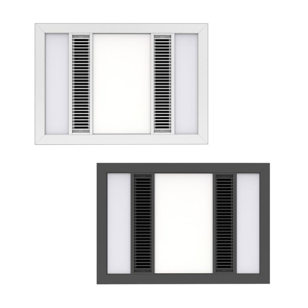 Ventair RIO Bathroom Heater - 3-in-1, LED Light and Exhaust Fan Unit-Ventair-Ozlighting.com.au