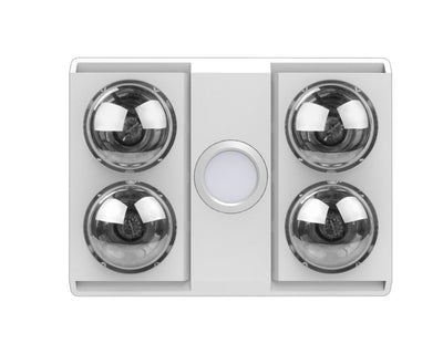 Ventair SIERRA-4 - 3-In-1 Bathroom Unit Heat Light & Exhaust-Ventair-Ozlighting.com.au