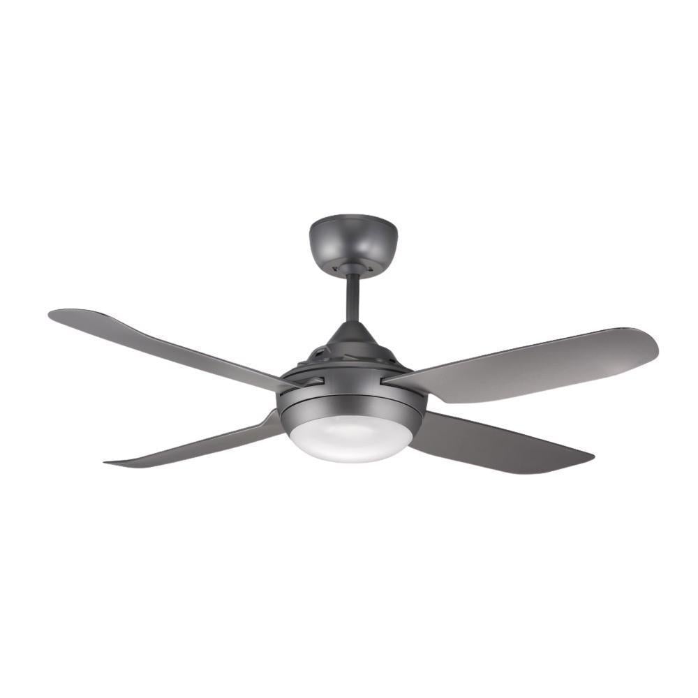 Ventair SPINIKA-48-LIGHT AC Ceiling Fan - 4 Blade 1220mm 48", 20W Colour Changeable LED Light-Ventair-Ozlighting.com.au