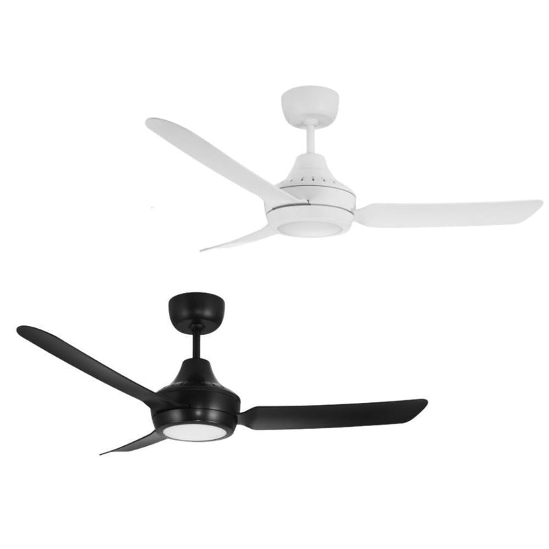 Ventair STANZA-48-LED-LIGHT - 3 Blade 1220mm 48" AC Ceiling Fan With 20W LED Light 4200K-Ventair-Ozlighting.com.au