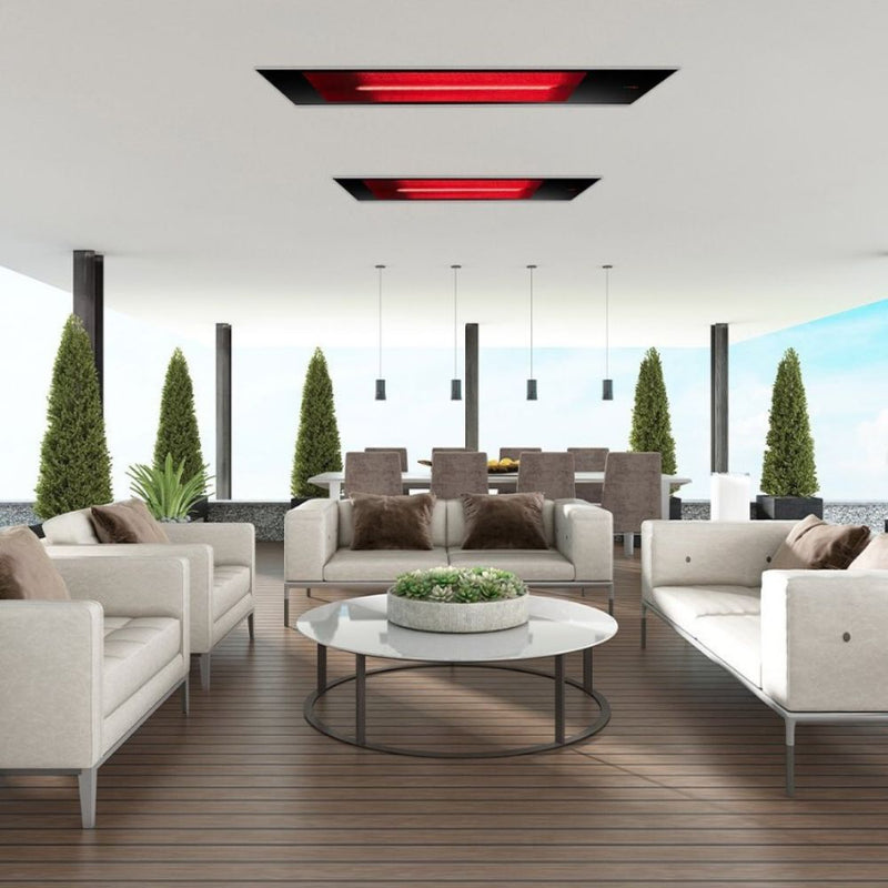 Ventair SUNSET-1200 - Sunset 1200W Recessed Radiant Bathroom Heater-Ventair-Ozlighting.com.au