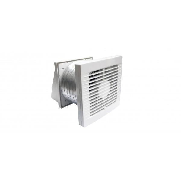 Ventair WALL-FAN-KIT Through-Wall Exhaust Fan Kit - 100/125/150mm-Ventair-Ozlighting.com.au