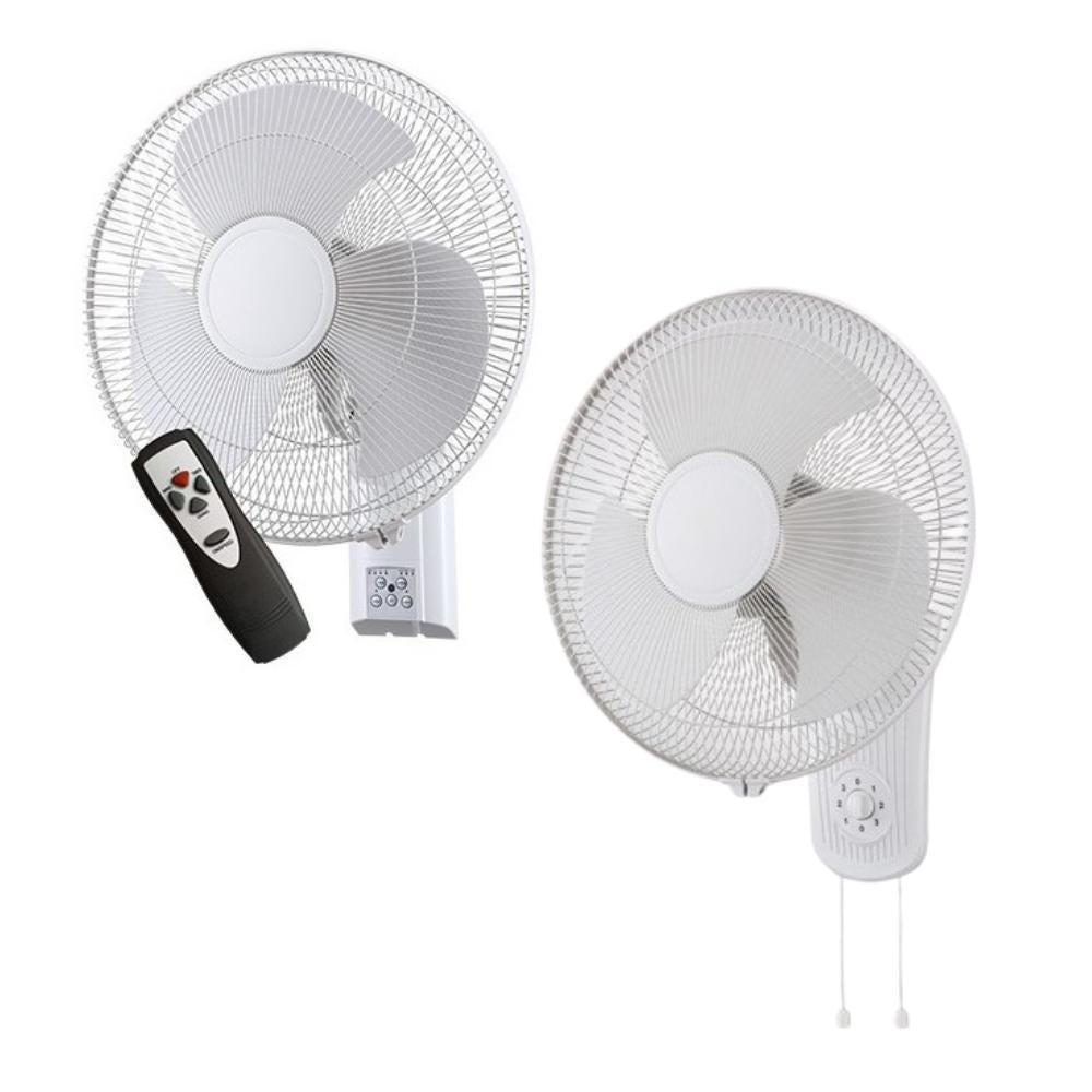 Ventair ZEPHER-II Wall Fan - 40cm, Remote Control or Pull Cord-Ventair-Ozlighting.com.au