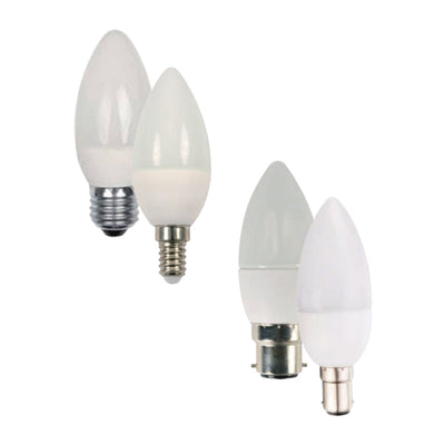 Vibe ECO - 4W LED Candle Globe Non Dim Twin Pack-Vibe Lighting-Ozlighting.com.au