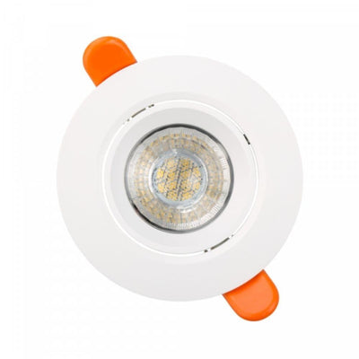 Vibe VBLDL-166 - 7W LED Dimmable Gimbal Downlight - 3000K-Vibe Lighting-Ozlighting.com.au