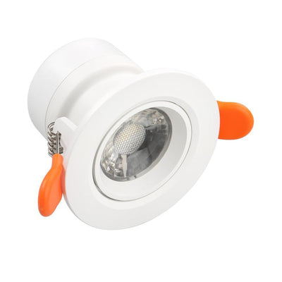 Vibe VBLDL-166 - 7W LED Dimmable Gimbal Downlight - 3000K-Vibe Lighting-Ozlighting.com.au