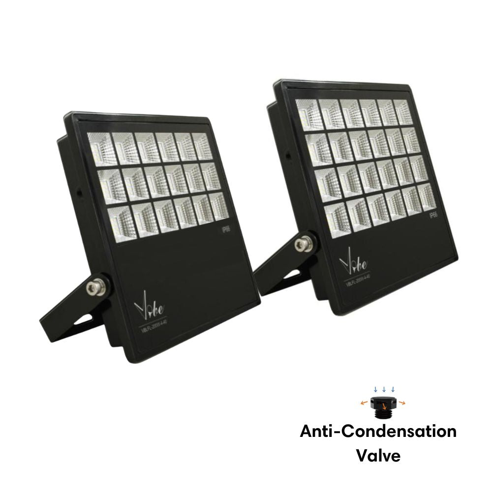 Vibe VBLFL-500 LED Floodlight - 150W/200W, 4000K, IP66-Vibe Lighting-Ozlighting.com.au
