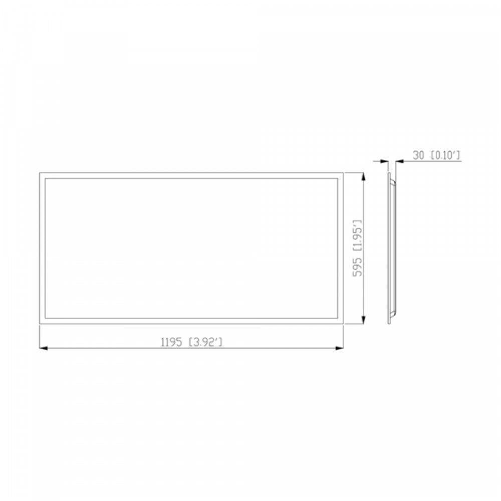 Vibe VBLFP-BL LED Panel Light - 36W/60W, Tri-Colour-Vibe Lighting-Ozlighting.com.au