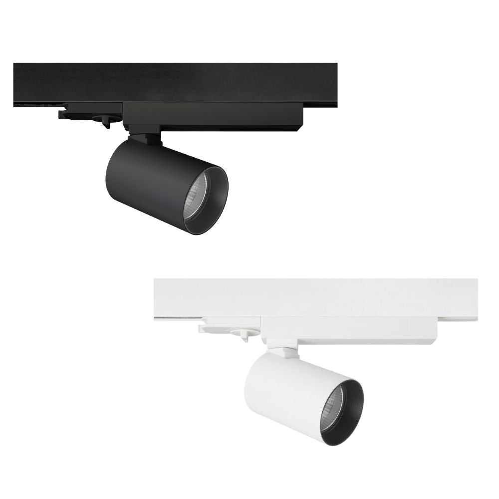 Vibe VBLTL-601 - 20W LED 3-Circuit Dimmable Track Mounted Head Spot Light-Vibe Lighting-Ozlighting.com.au