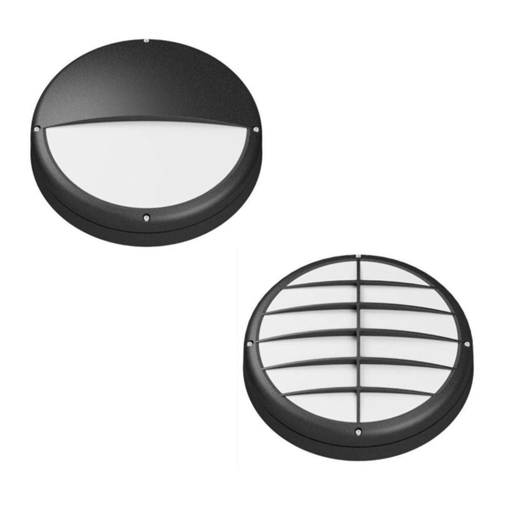 Vibe VBLWL-205 Wall-Light Frame Accessory - Eyelid/Grille, Black-Ozlighting-Ozlighting.com.au